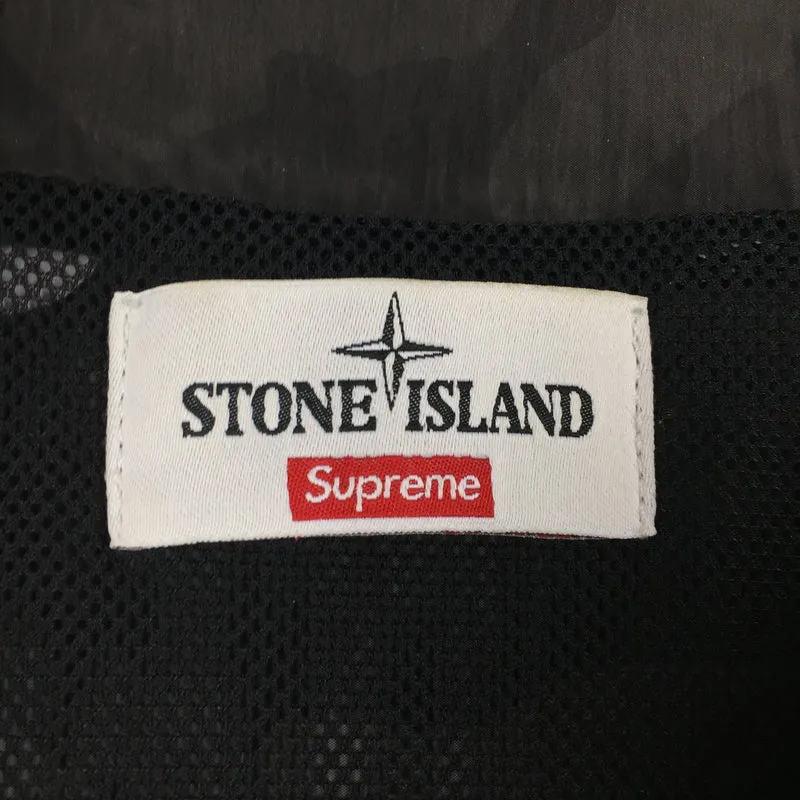 2016 Supreme x Stone Island Snow Camo Nylon Track Top