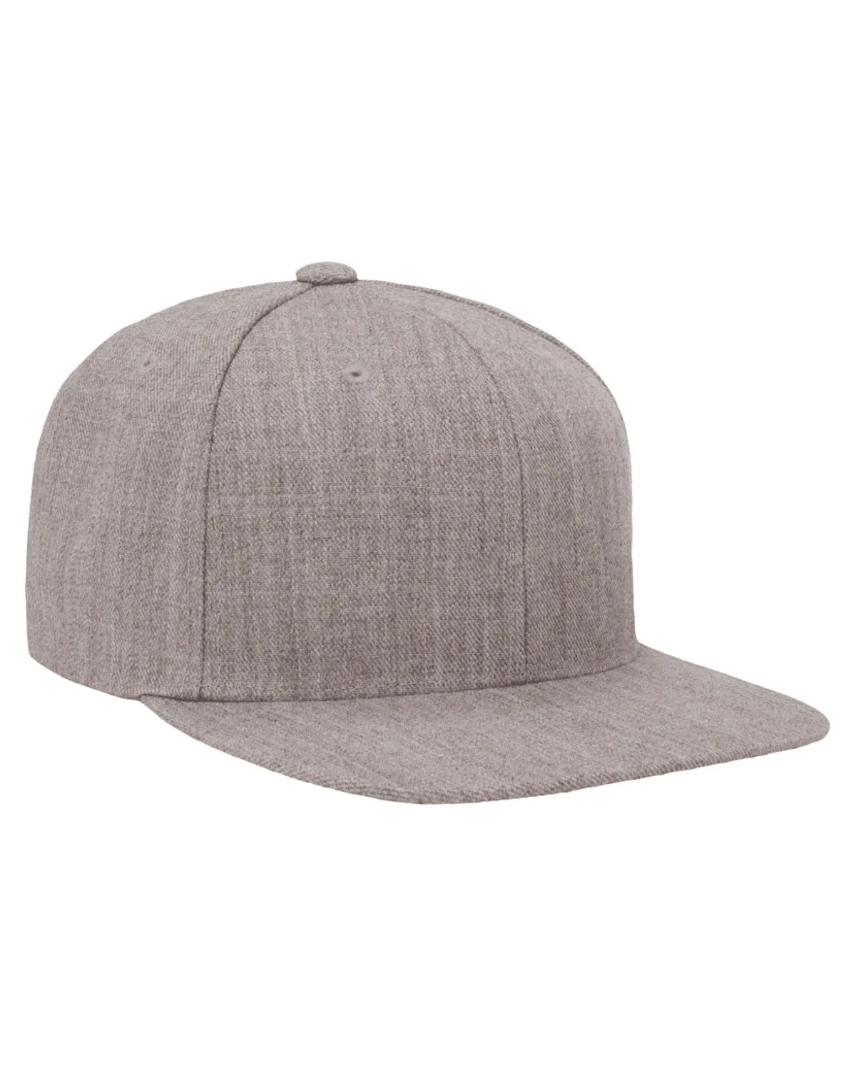 Adult 6-Panel Structured Flat Visor Classic snapback