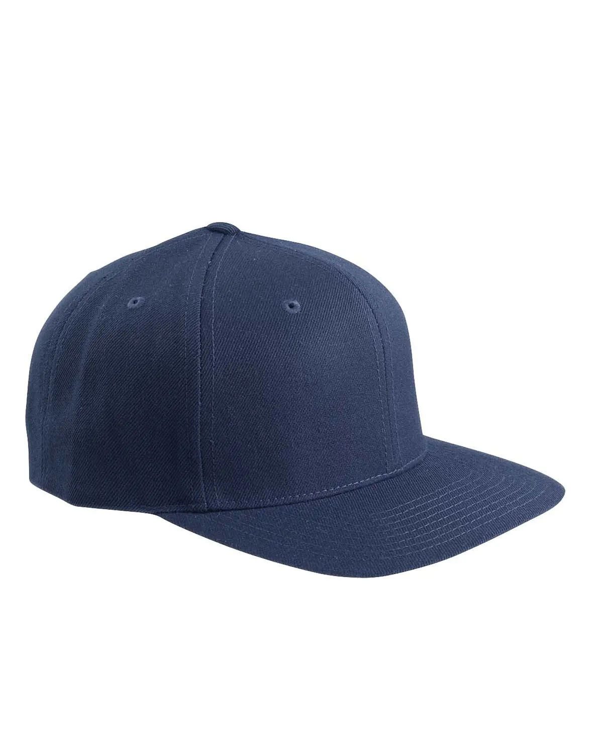 Adult 6-Panel Structured Flat Visor Classic snapback