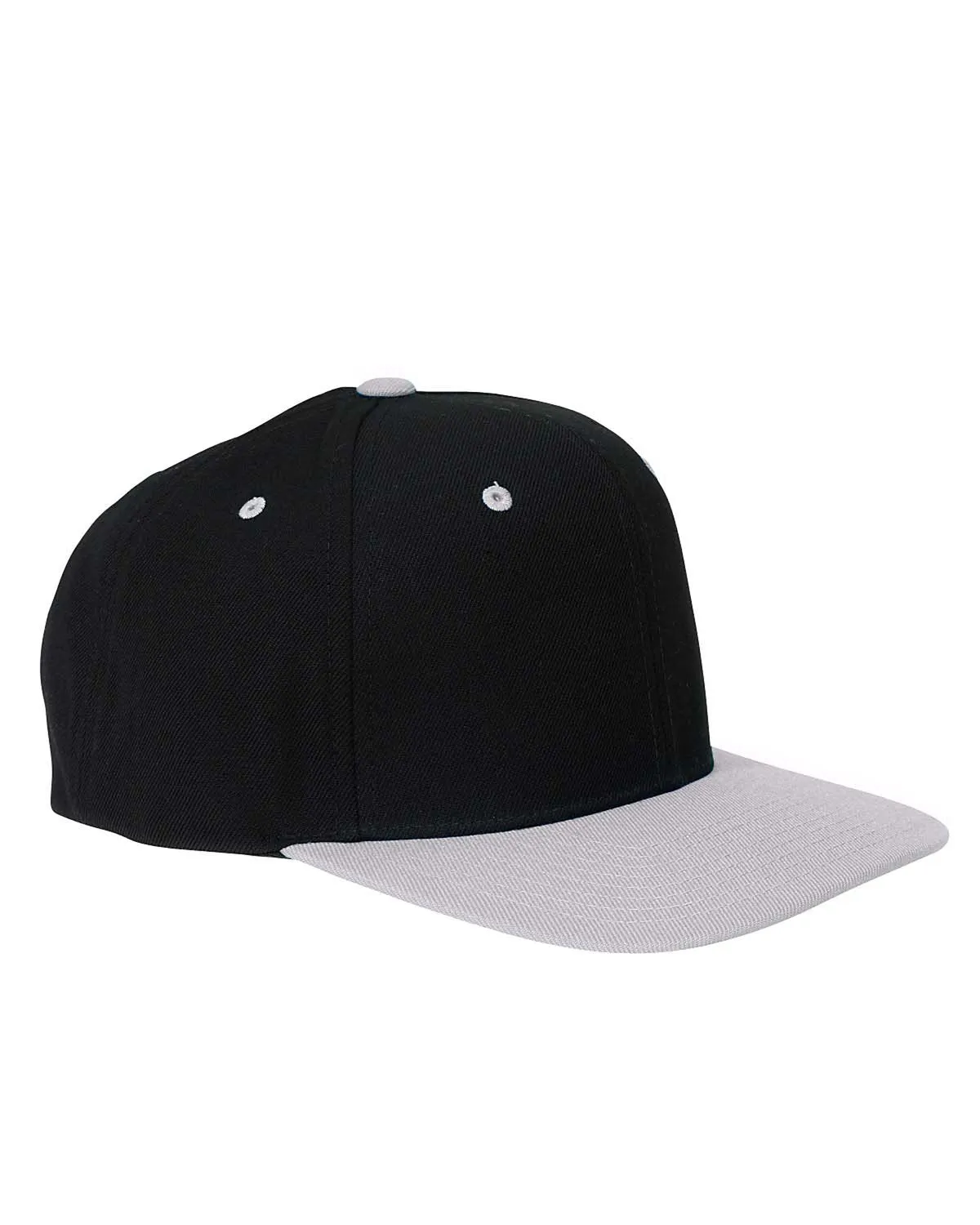 Adult 6-Panel Structured Flat Visor Classic snapback