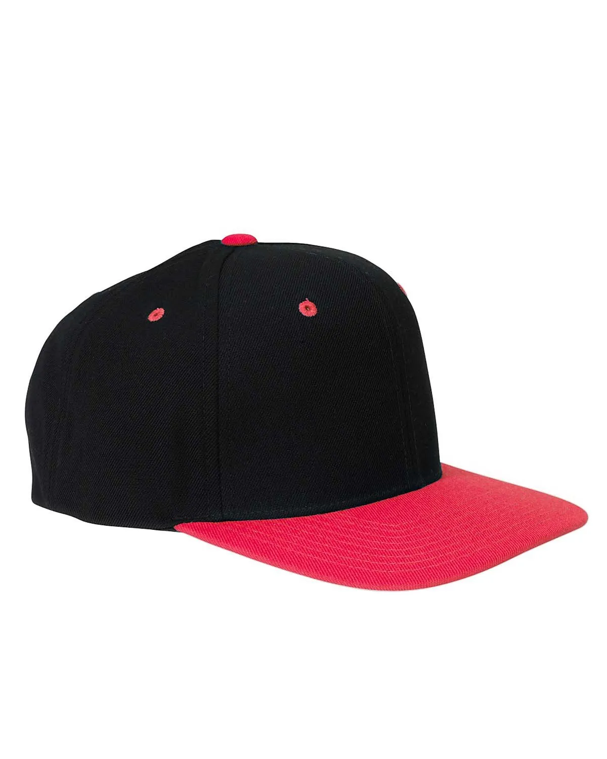 Adult 6-Panel Structured Flat Visor Classic snapback