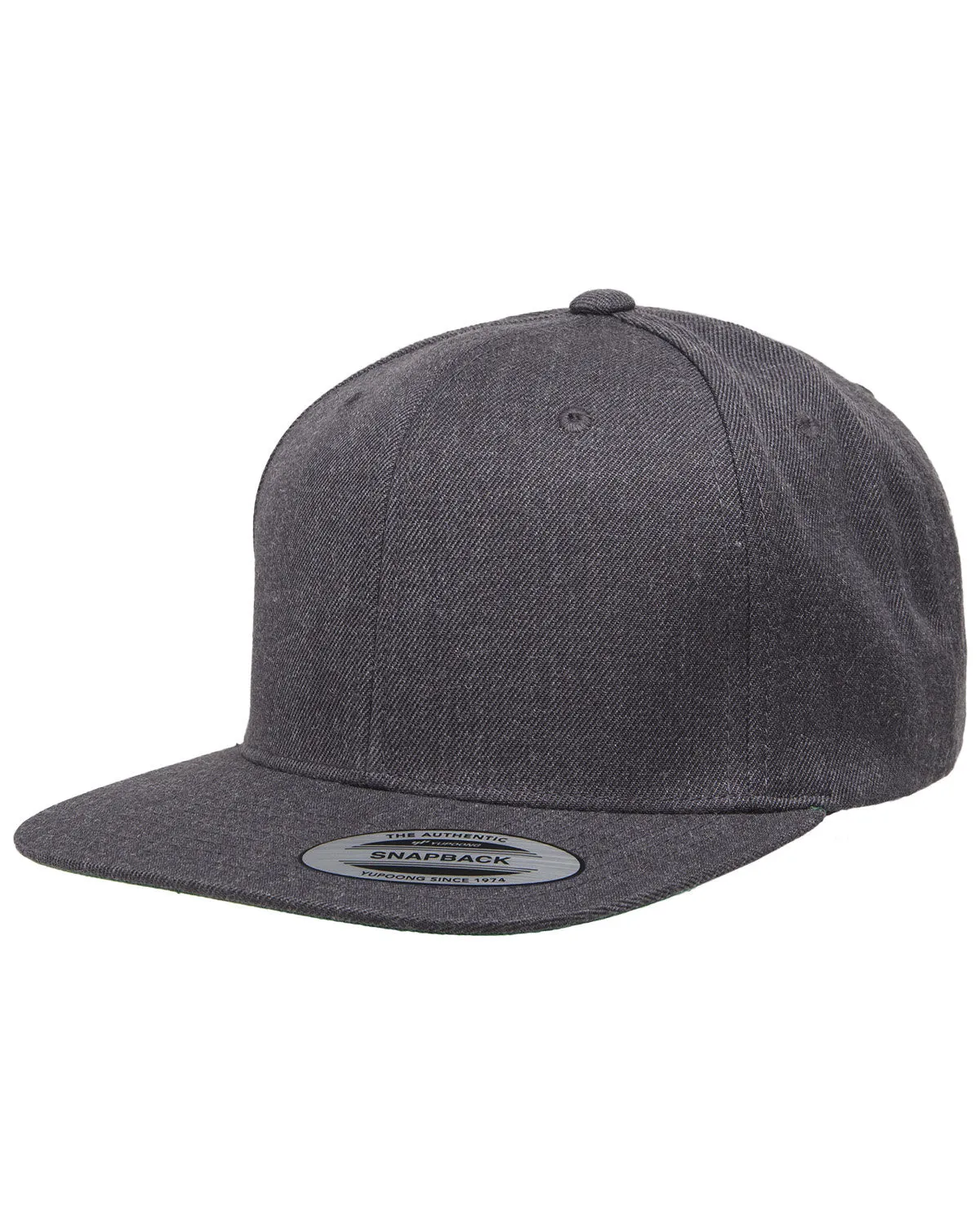 Adult 6-Panel Structured Flat Visor Classic snapback