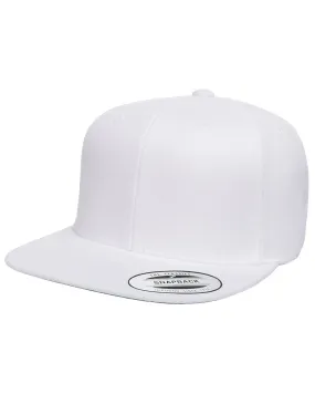 Adult 6-Panel Structured Flat Visor Classic snapback