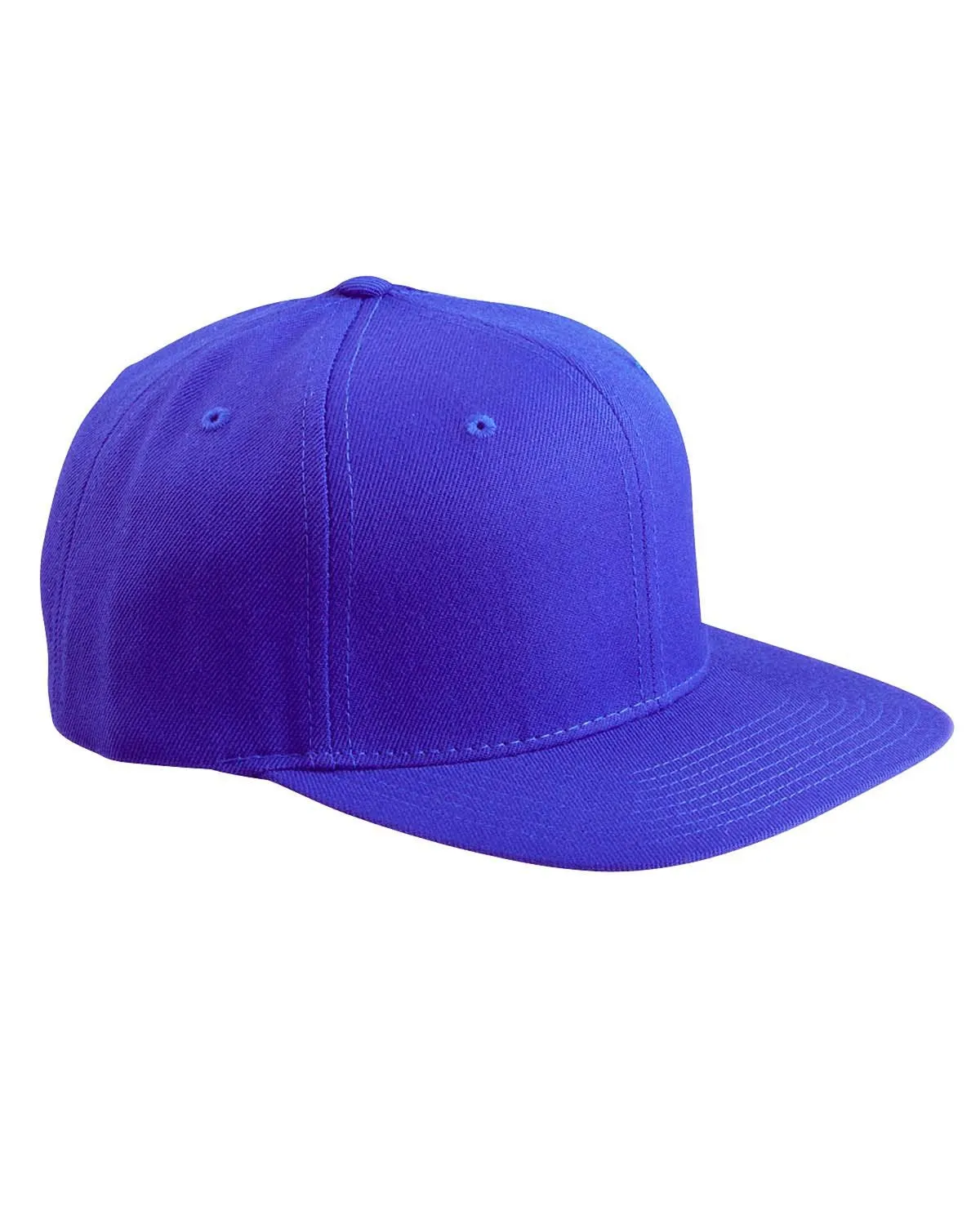 Adult 6-Panel Structured Flat Visor Classic snapback