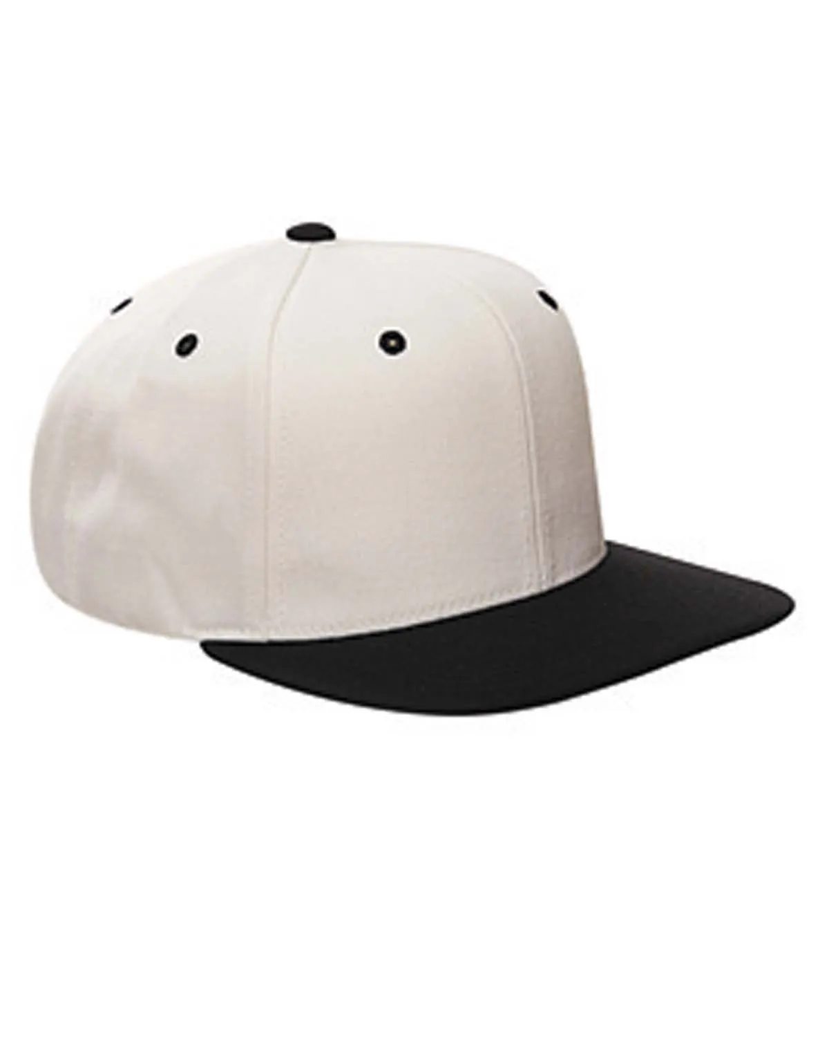 Adult 6-Panel Structured Flat Visor Classic snapback