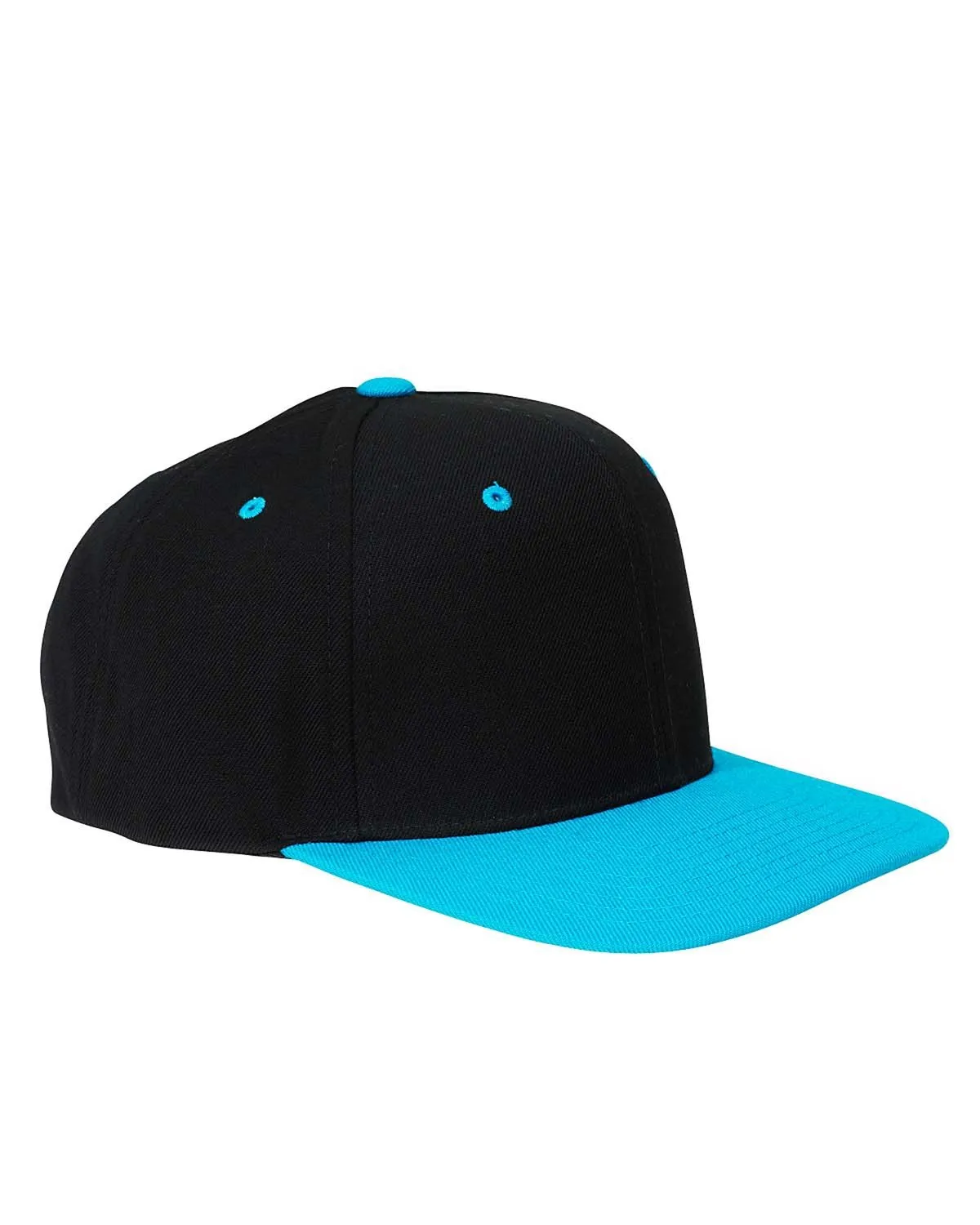 Adult 6-Panel Structured Flat Visor Classic snapback