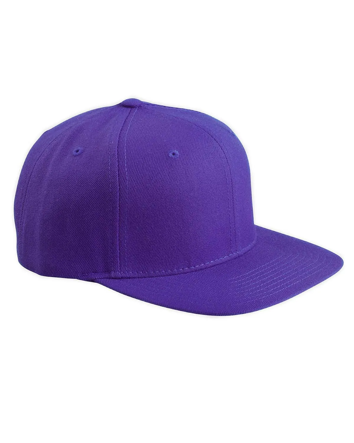 Adult 6-Panel Structured Flat Visor Classic snapback