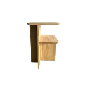 Casa Multi-Directional Wooden Bedside Table by Zest Livings