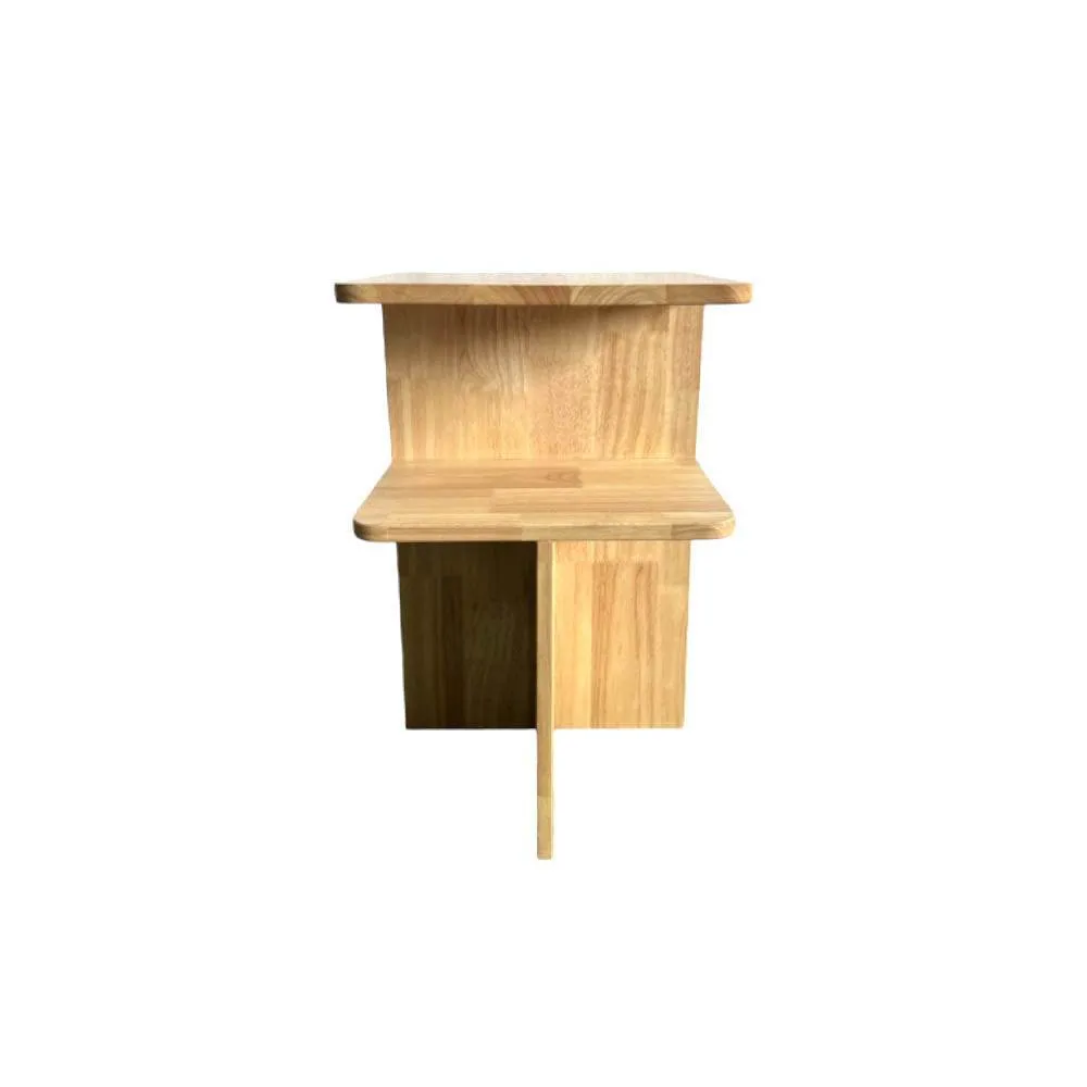 Casa Multi-Directional Wooden Bedside Table by Zest Livings