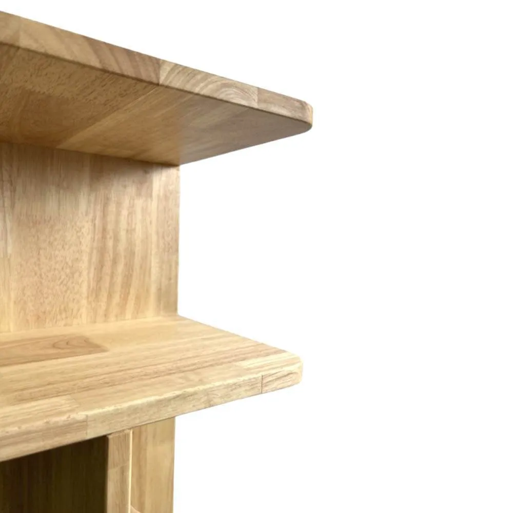 Casa Multi-Directional Wooden Bedside Table by Zest Livings