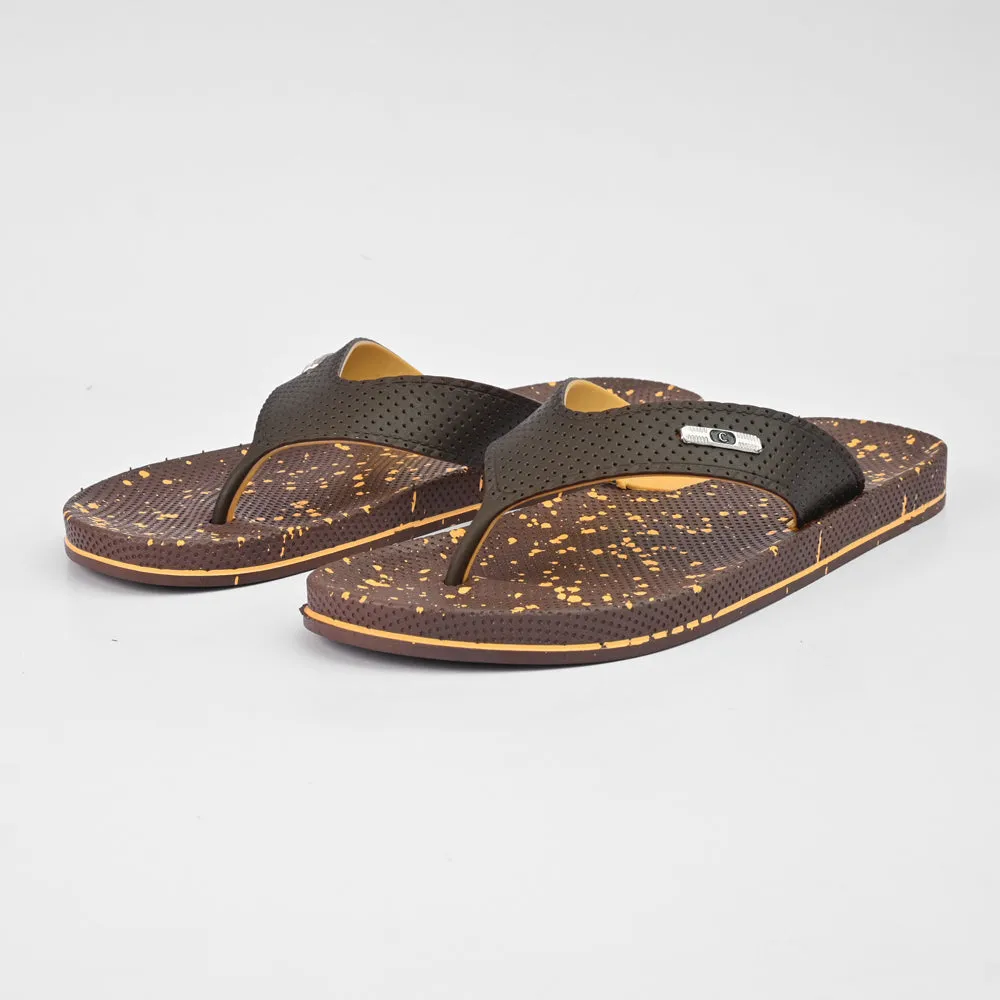 Chawla Men's Nijmegen Straps Design Flip Flop Slippers