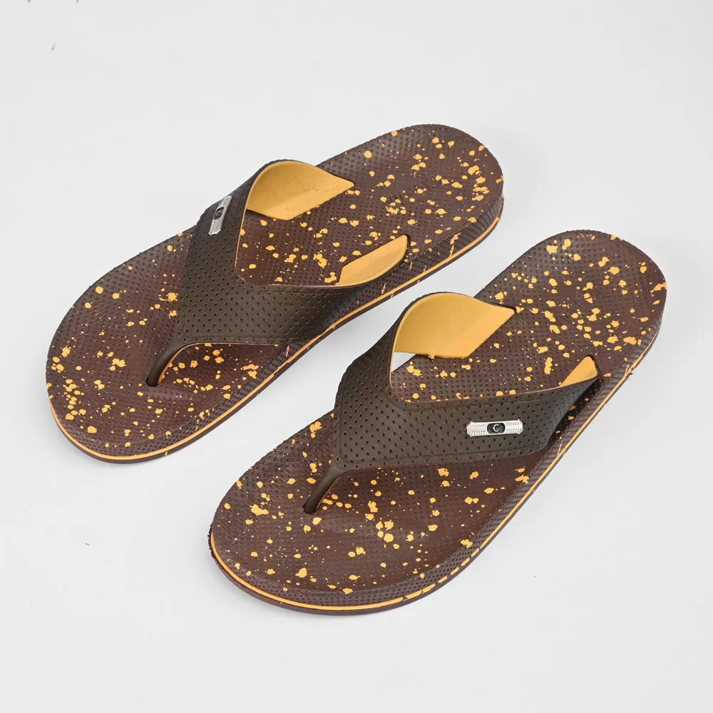 Chawla Men's Nijmegen Straps Design Flip Flop Slippers