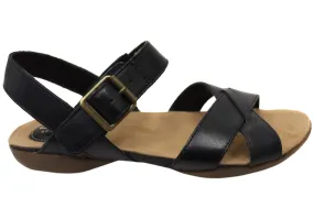 Clarks Raffi Flower Womens Comfortable Leather Sandals