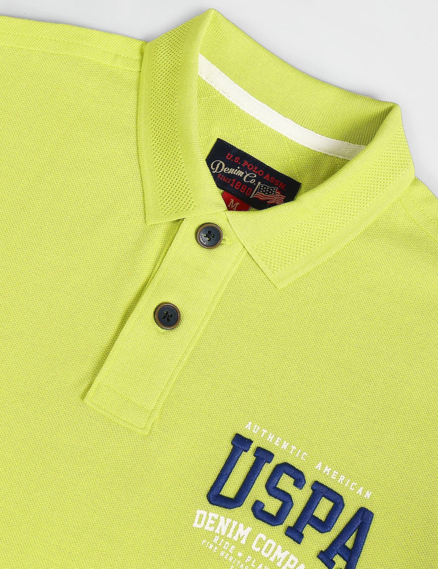 Cotton Solid Polo Shirt