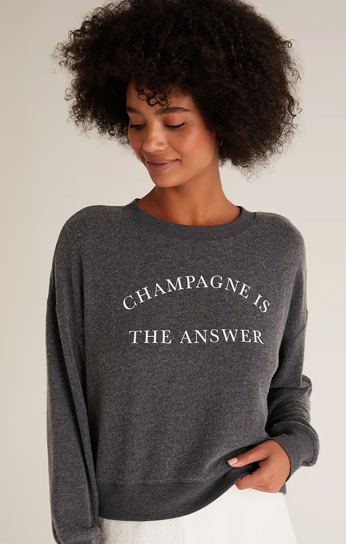 Elle Champagne Sweatshirt