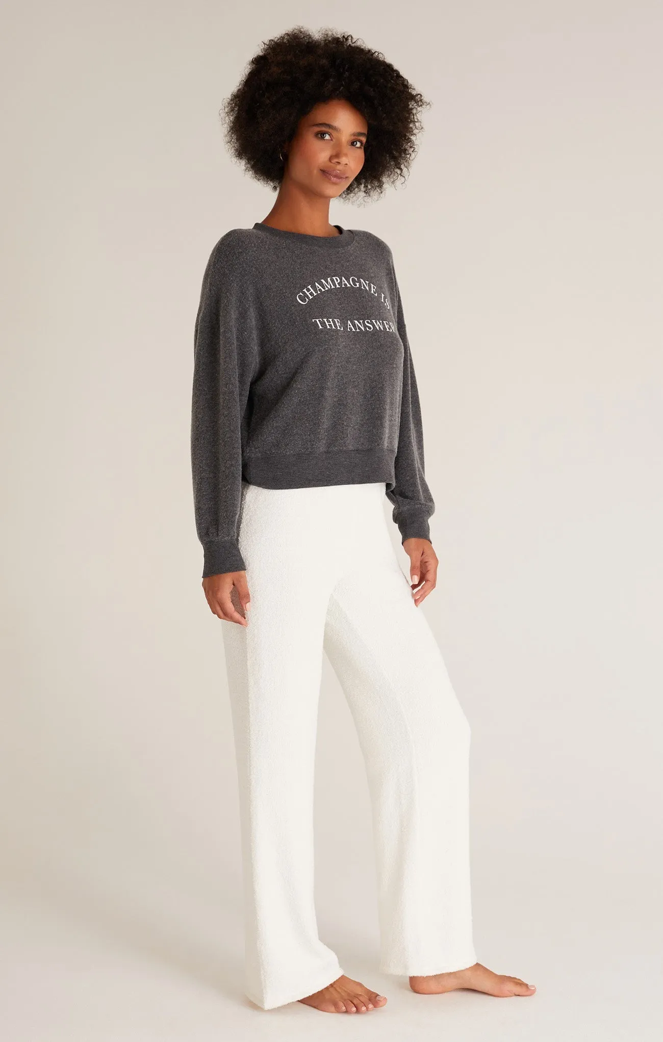 Elle Champagne Sweatshirt