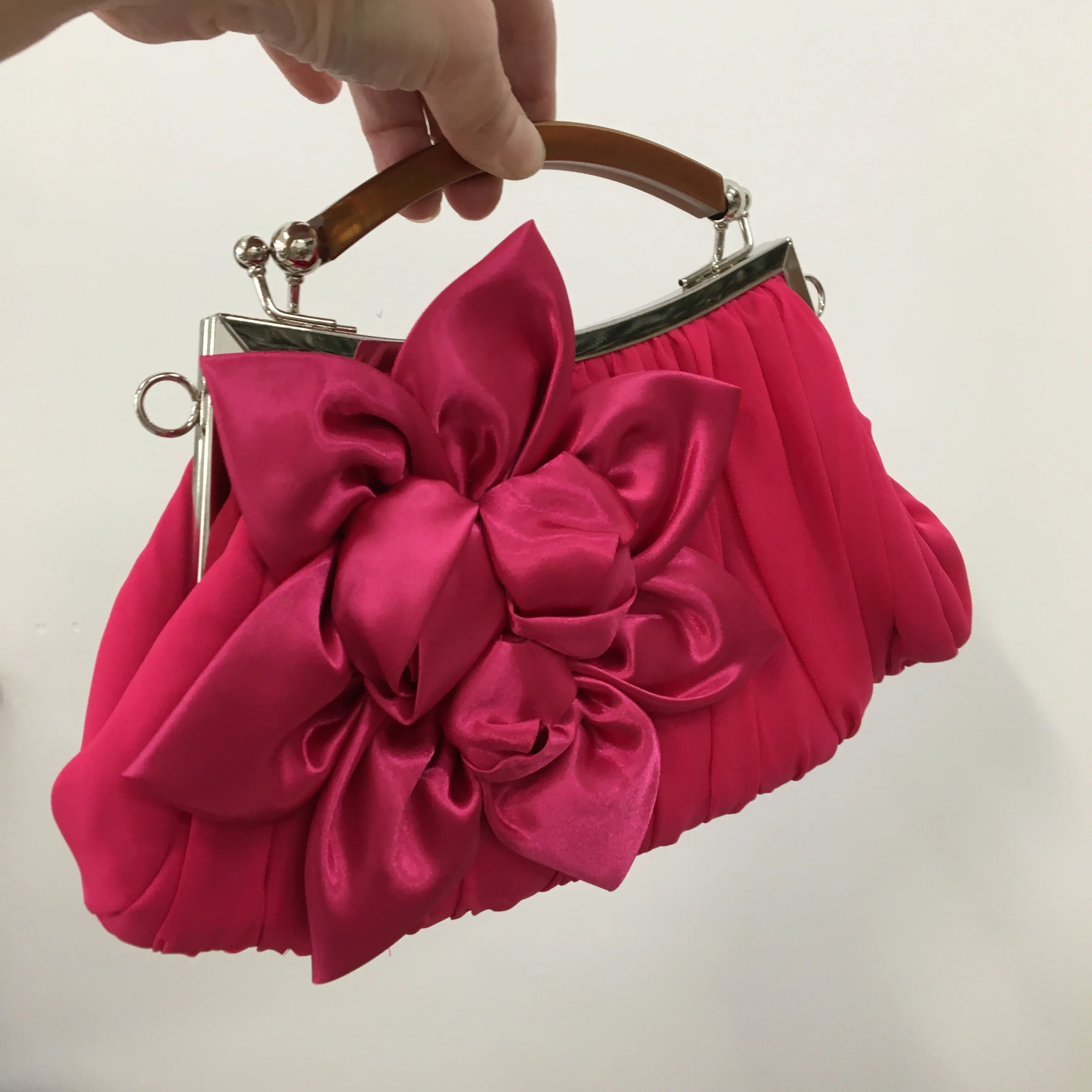 Evening Clutch Bag ~ Red ~ Pink ~ Apricot ~ Black