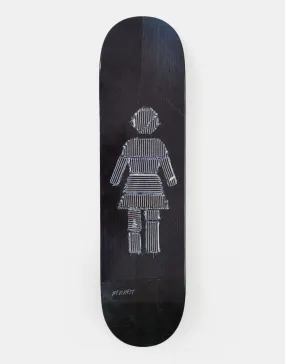 Girl Bennett 'Denim' Scraps Skateboard Deck - 8.25