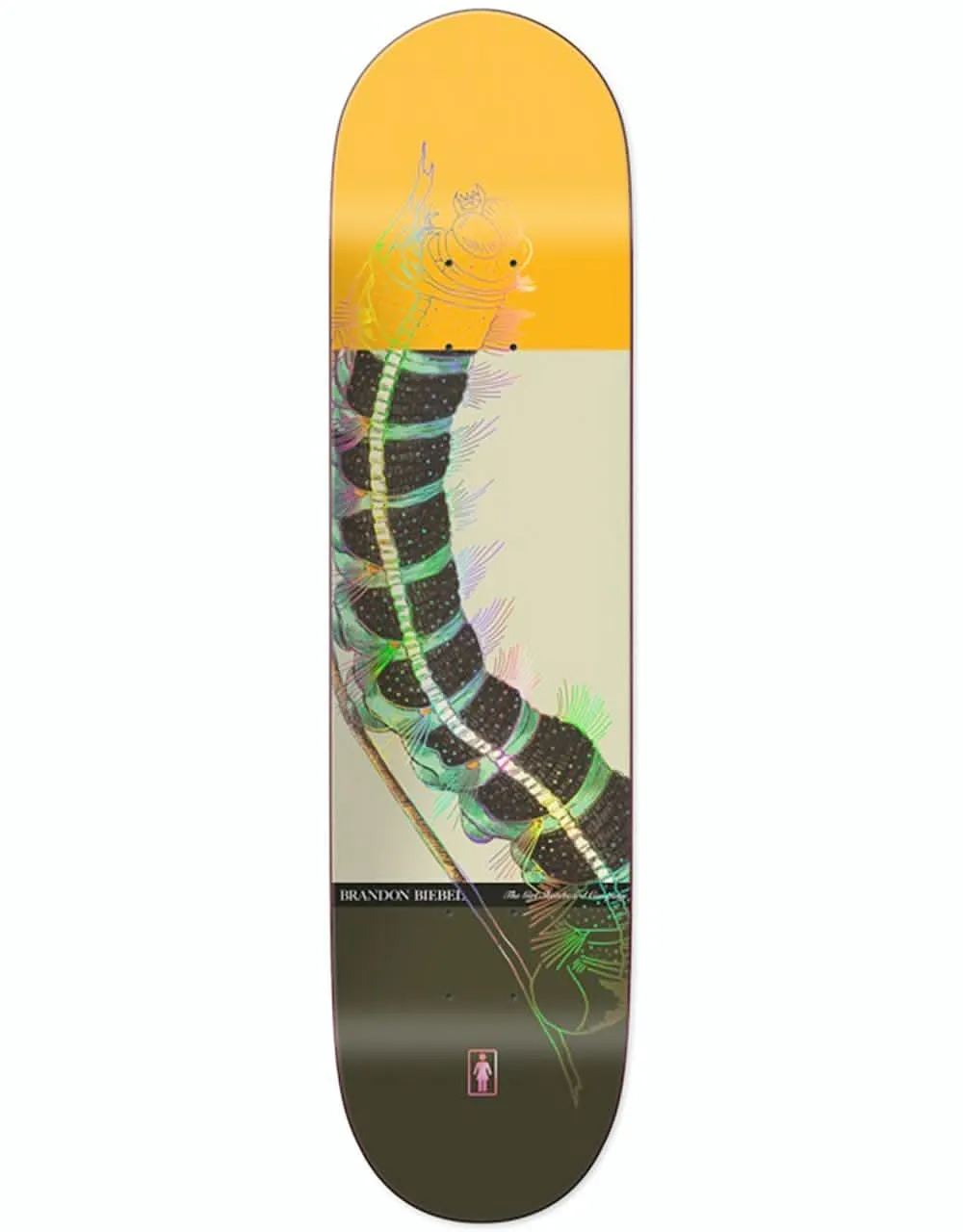 Girl Biebel Ecol-OG Skateboard Deck - 8