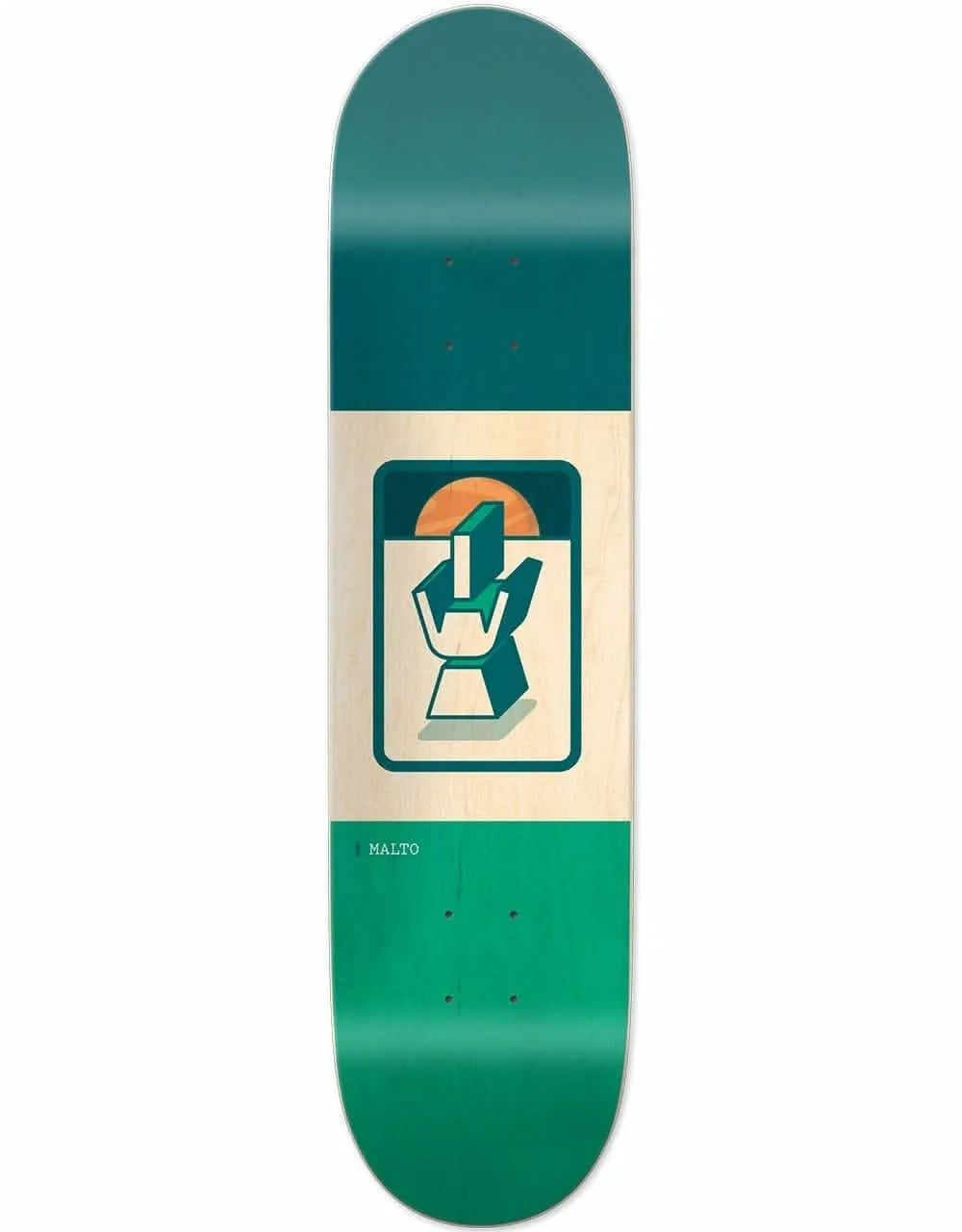 Girl Malto Totem OG Skateboard Deck - 8.25