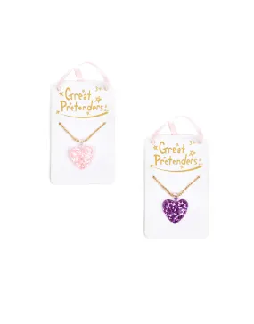 Great Pretenders Necklace - Boutique Glitter Heart