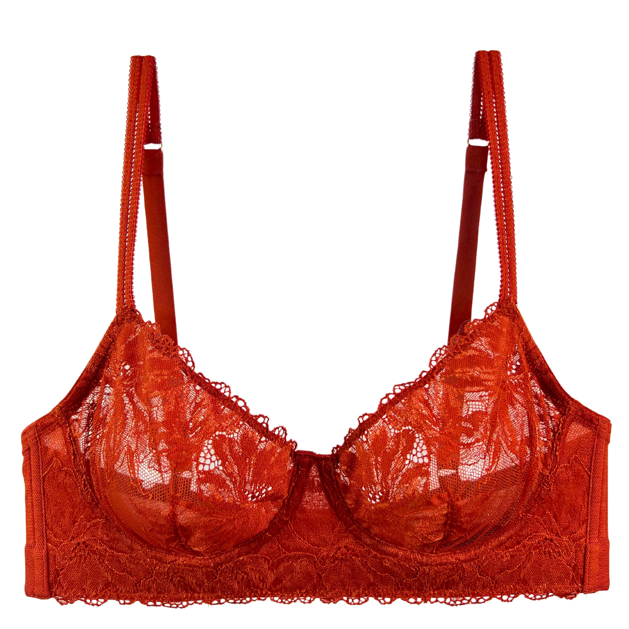 Huit Brandy Underwire Bra - Brick