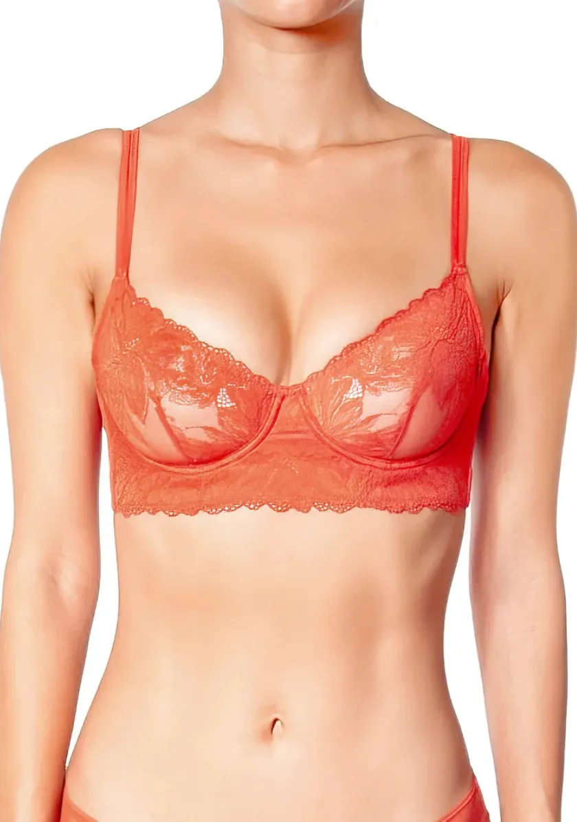 Huit Brandy Underwire Bra - Brick