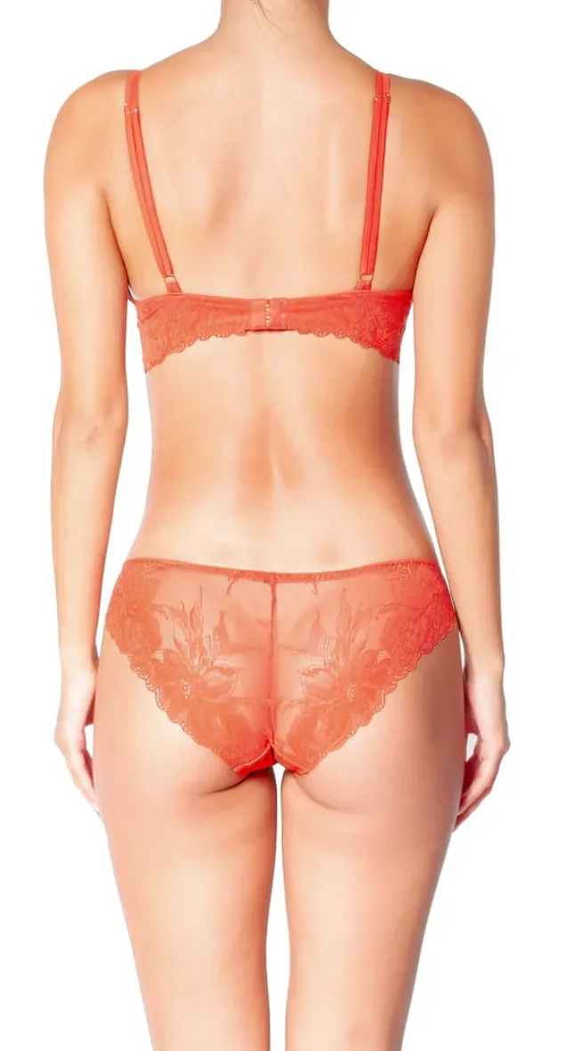 Huit Brandy Underwire Bra - Brick