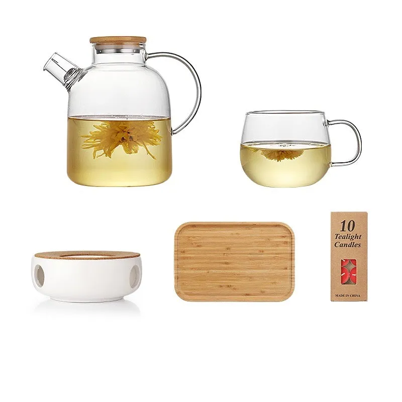 Kansai Modern Japanese Glass Tea Set