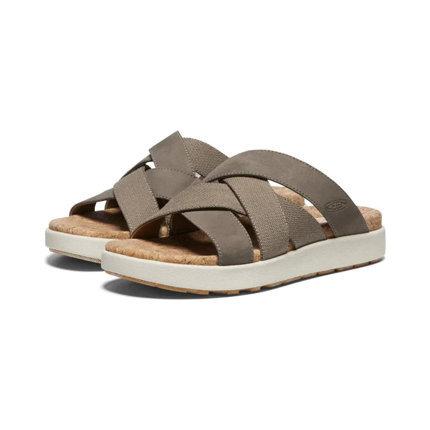 Keen Elle Mixed Slide Brindle Birch Women's