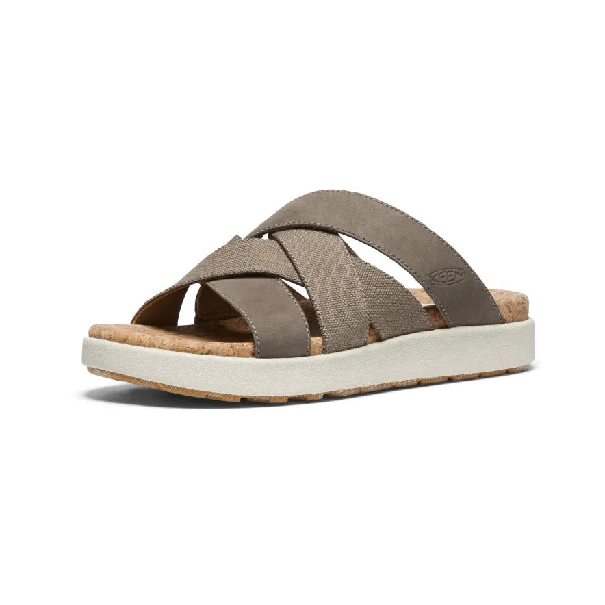 Keen Elle Mixed Slide Brindle Birch Women's