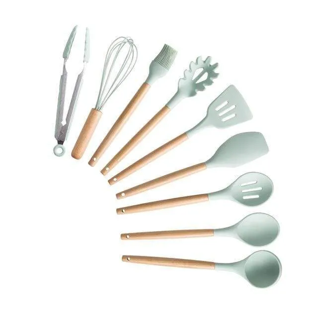 KitRules Non-stick Silicone Utensil Set