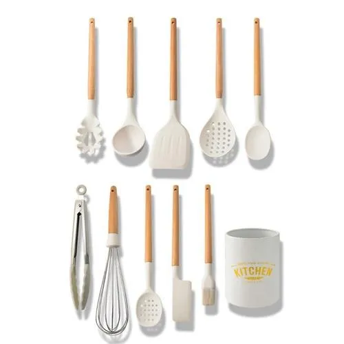 KitRules Non-stick Silicone Utensil Set