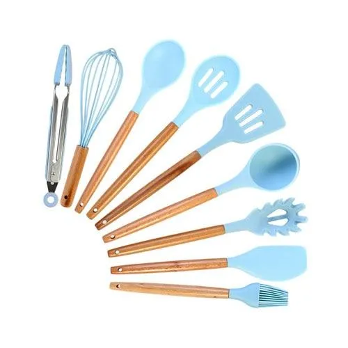 KitRules Non-stick Silicone Utensil Set