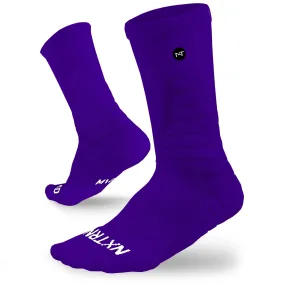 NXTRND Crew Socks Purple (3-Pairs)