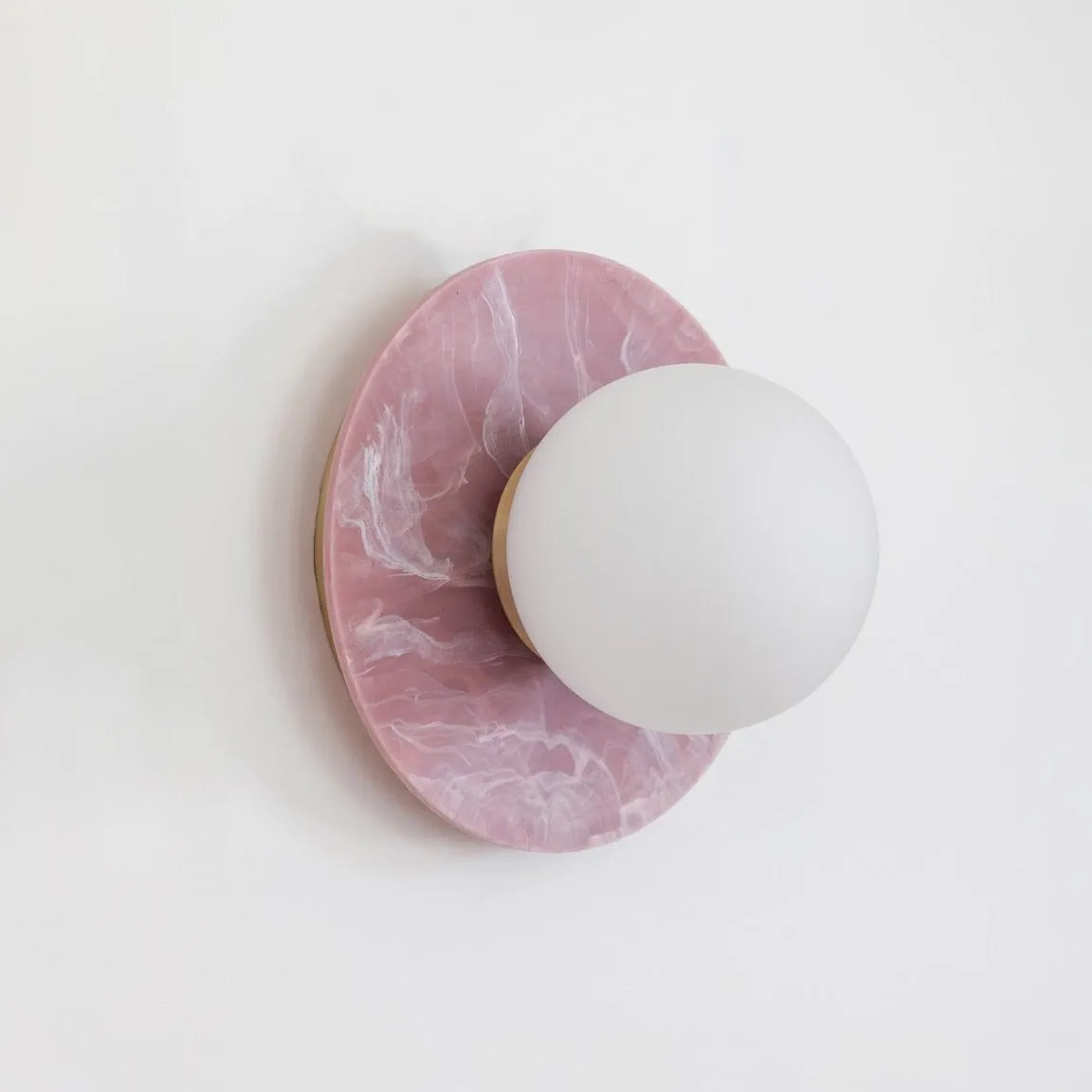 "Bo" Wall Light - Marbled Recycled Plastic