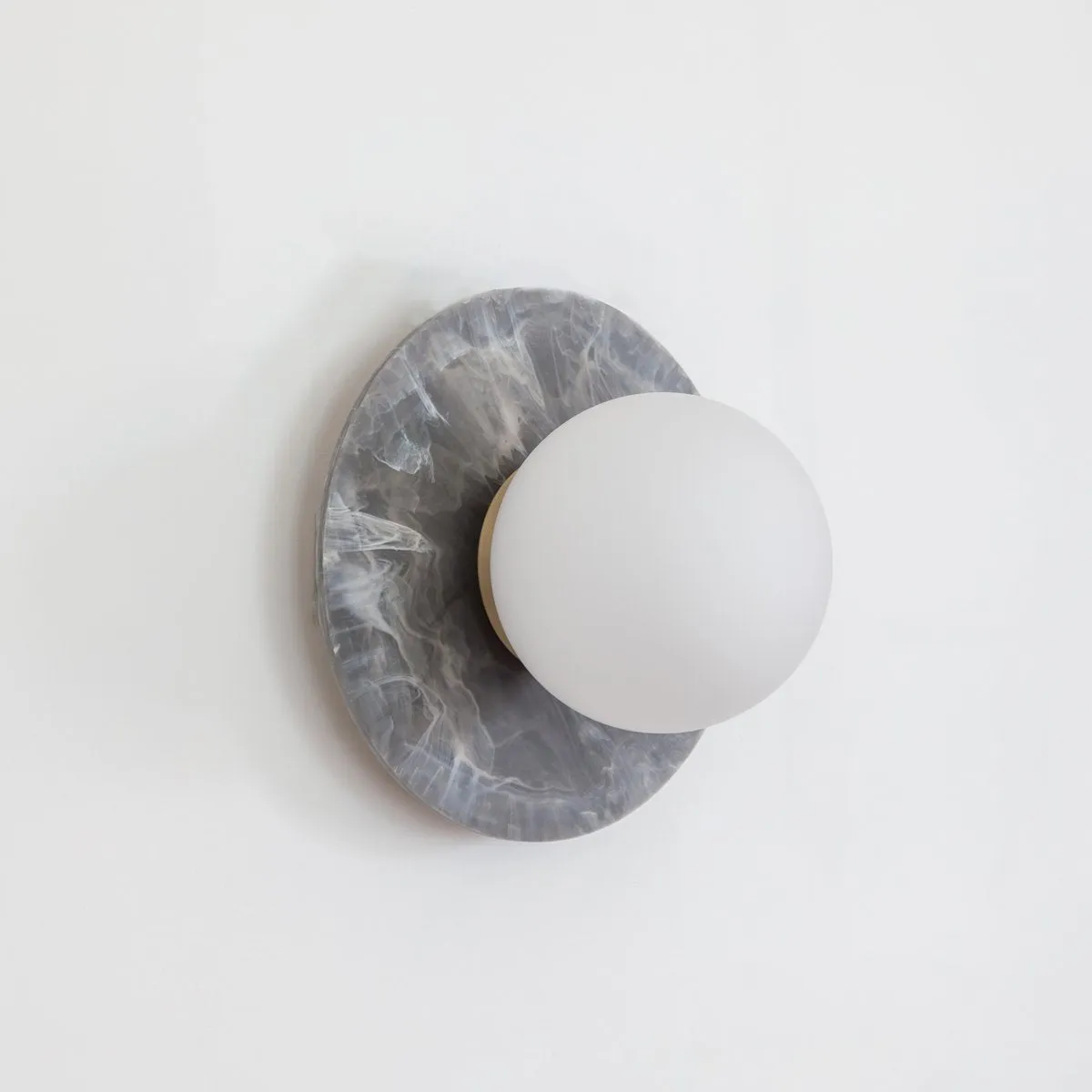 "Bo" Wall Light - Marbled Recycled Plastic