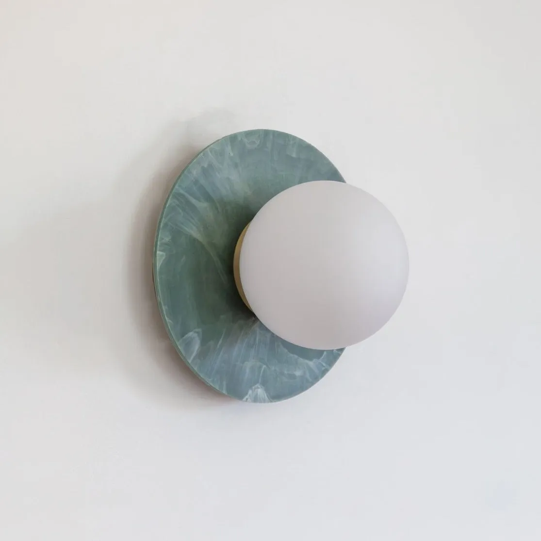 "Bo" Wall Light - Marbled Recycled Plastic