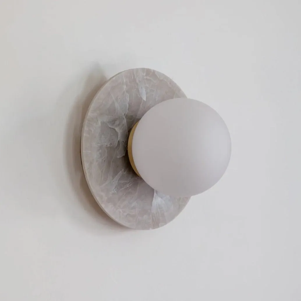 "Bo" Wall Light - Marbled Recycled Plastic