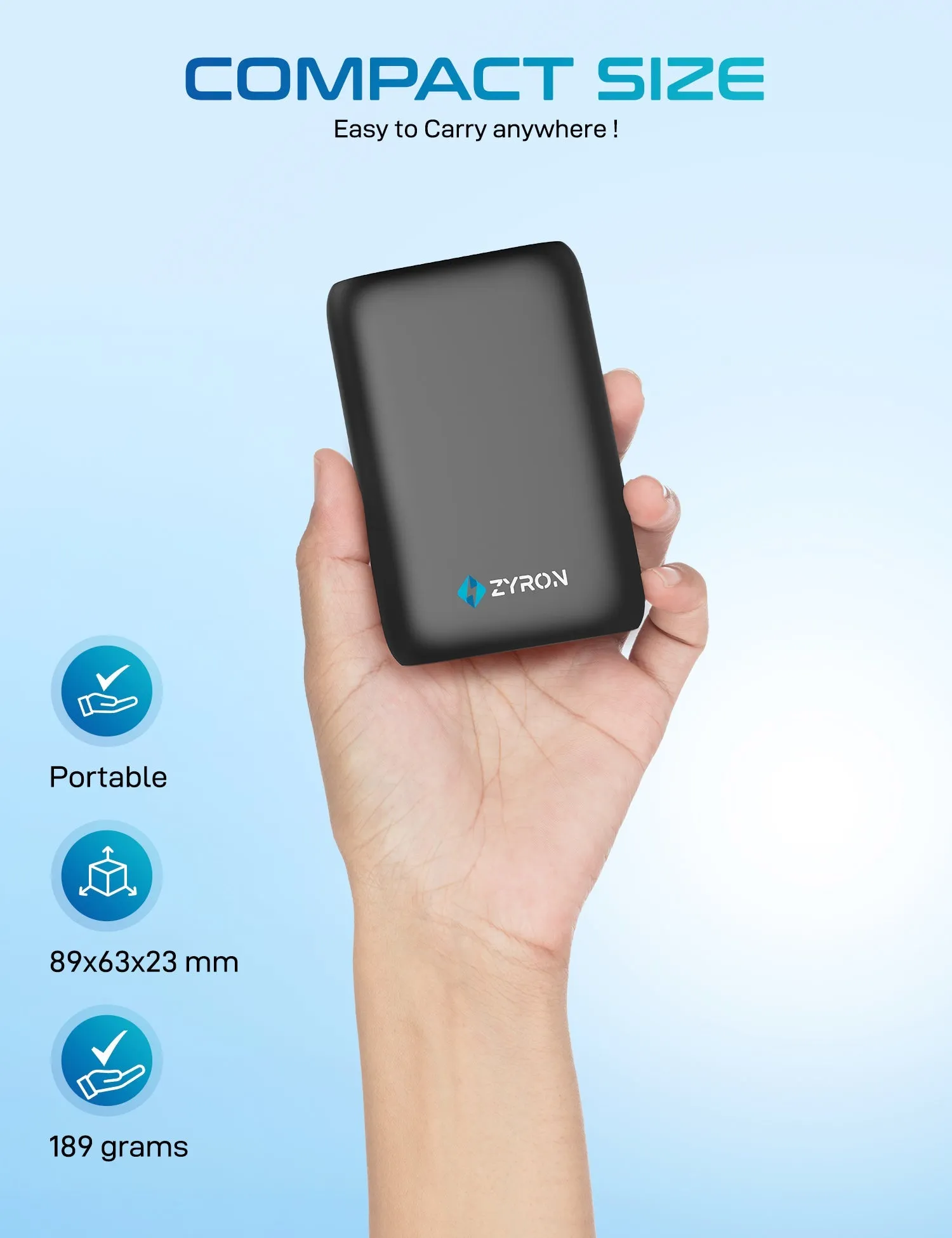 Travelite 10000mAh Power Bank Portable Charger