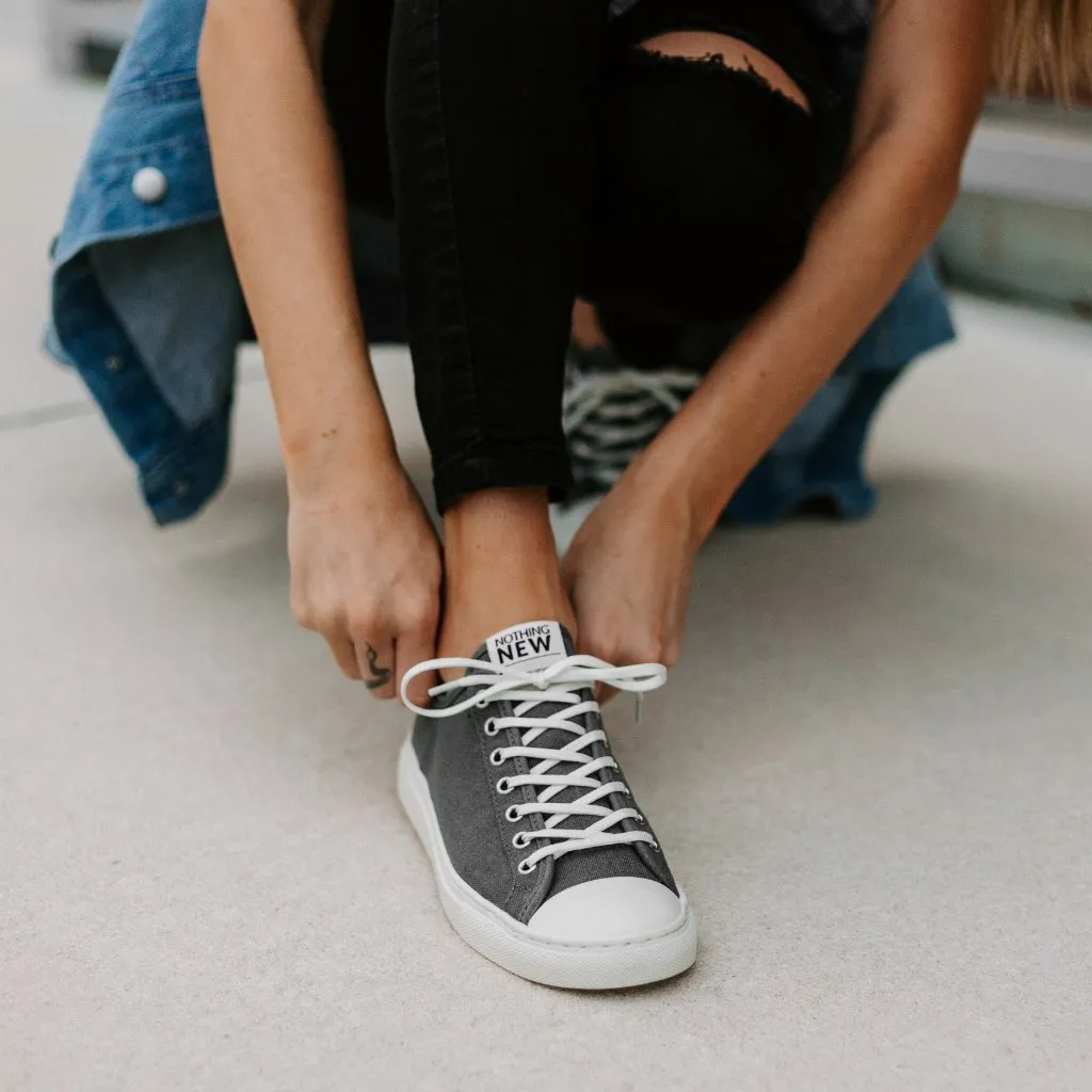 Women's Classic Low Top | Grey x Off-White